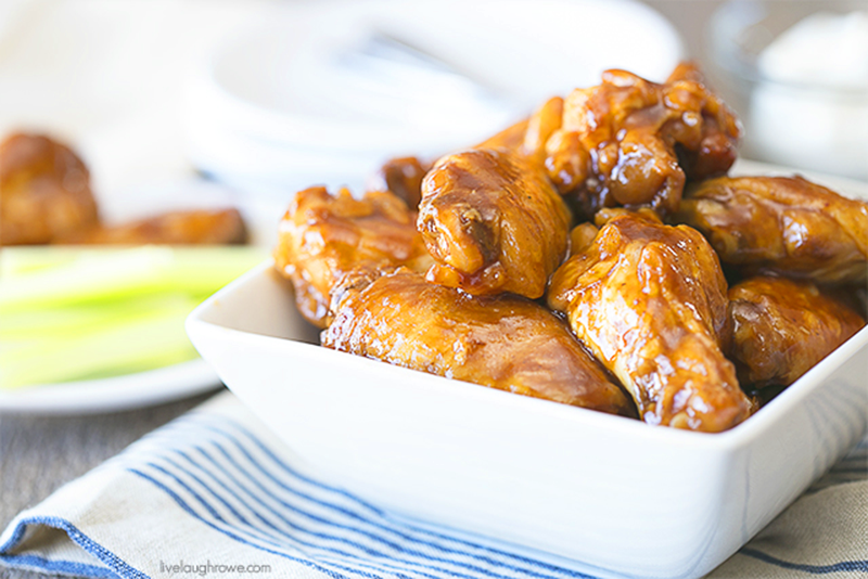 Easy Slow Cooker BBQ Chicken Wings KC Masterpiece