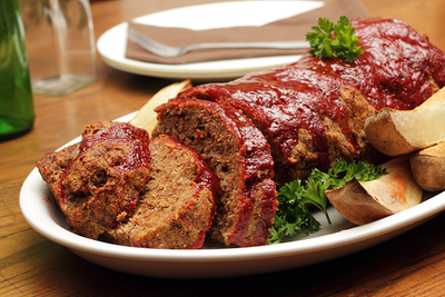 Oven BBQ Meatloaf