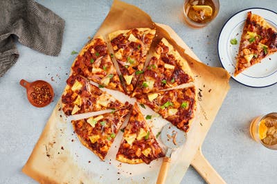 Aloha BBQ Chicken & Bacon Pizza